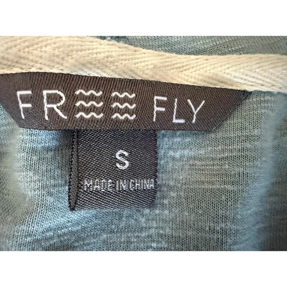 Free Fly Bamboo Blend Lightweight Hoodie – Seafoam Colorway - Size Small - Picture 7 of 8